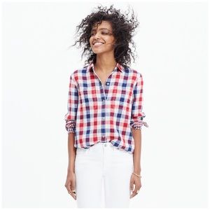 MADEWELL // Ex-boyfriend Emmett Plaid shirt